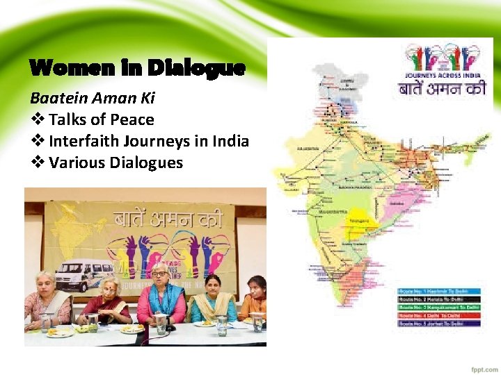 Women in Dialogue Baatein Aman Ki v Talks of Peace v Interfaith Journeys in