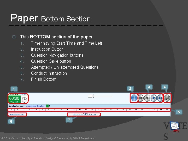 Paper Bottom Section � This BOTTOM section of the paper 1. 2. 3. 4.