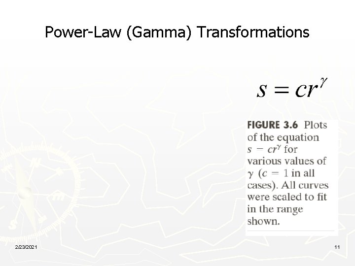 Power-Law (Gamma) Transformations 2/23/2021 11 