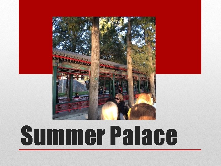 Summer Palace 