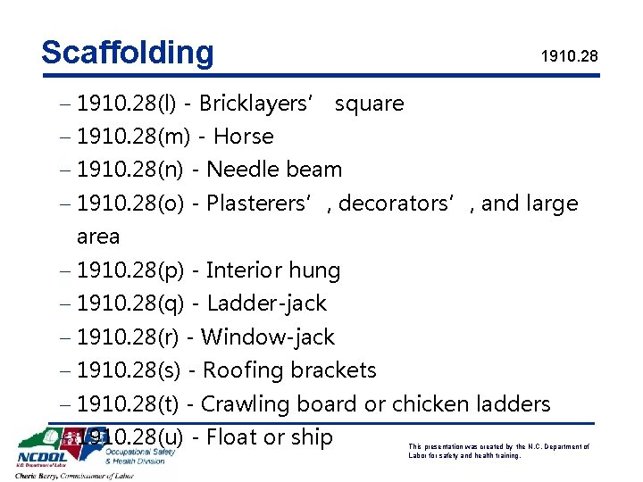 Scaffolding 1910. 28 - 1910. 28(l) - Bricklayers’ square - 1910. 28(m) - Horse