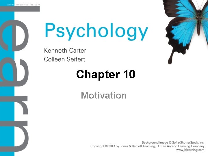 Chapter 10 Motivation 