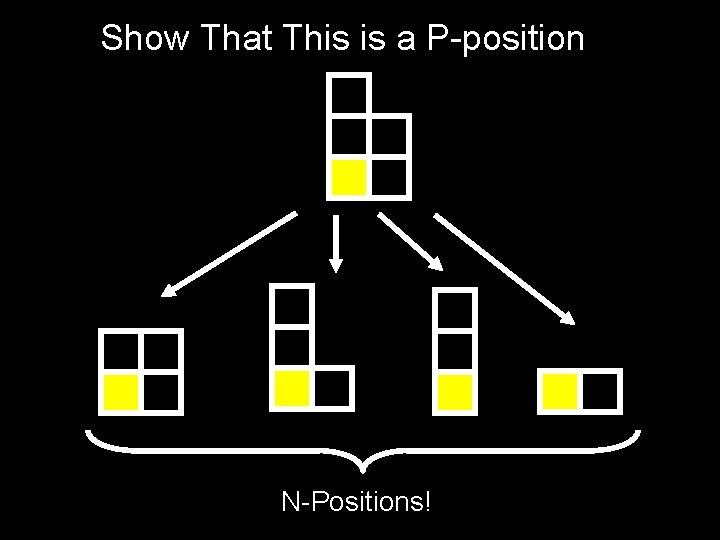 Show That This is a P-position N-Positions! 