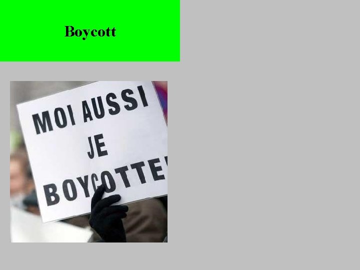 Boycott 