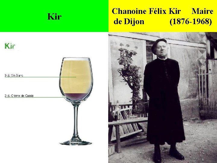 Kir Chanoine Félix Kir Maire de Dijon (1876 -1968) 