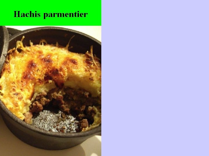 Hachis parmentier 