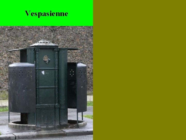 Vespasienne 