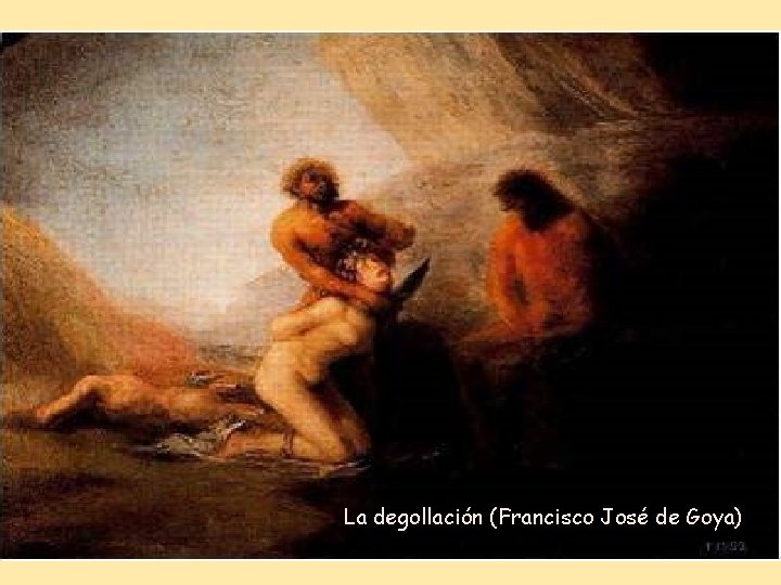 La degollación (Francisco José de Goya) 