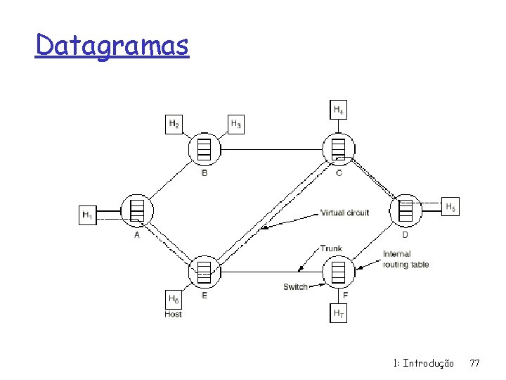 Datagramas 1: Introdução 77 