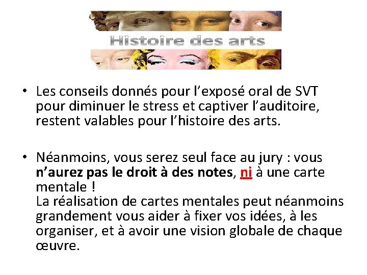 • Les conseils donnés pour l’exposé oral de SVT pour diminuer le stress • Les conseils donnés pour l’exposé oral de SVT pour diminuer le stress