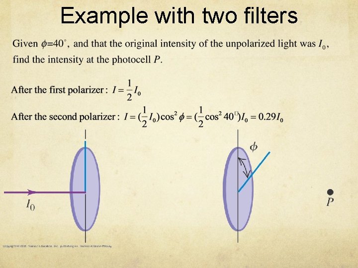 Example with two filters 