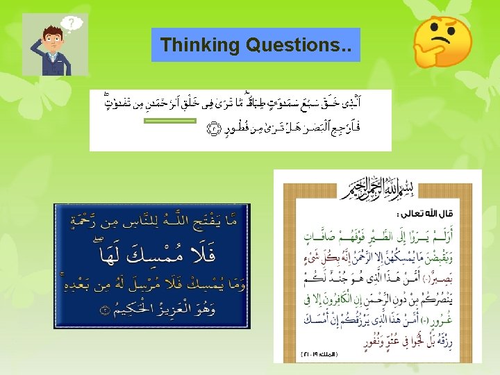 Thinking Questions. . 