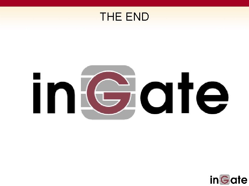 THE END 
