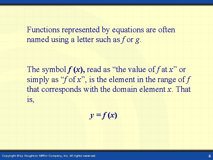 Digital Lesson An Introduction to Functions A relation