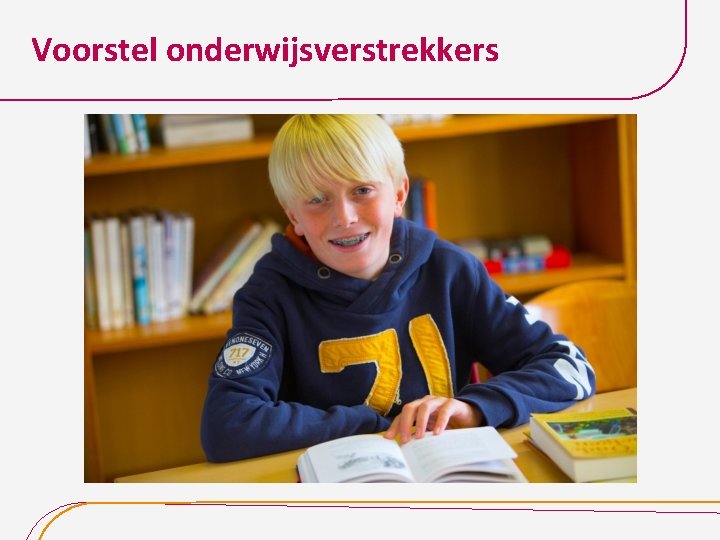 Voorstel onderwijsverstrekkers 