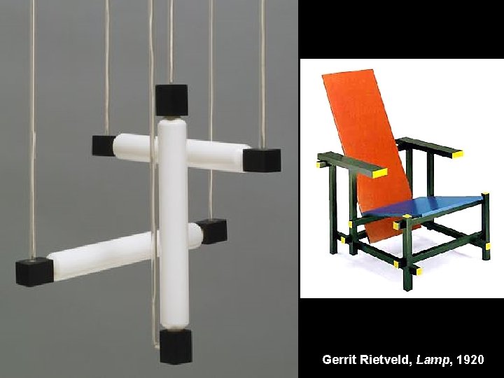 Gerrit Rietveld, Lamp, 1920 