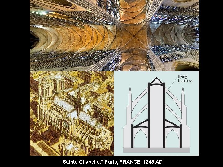 “Sainte Chapelle, ” Paris, FRANCE, 1248 AD 