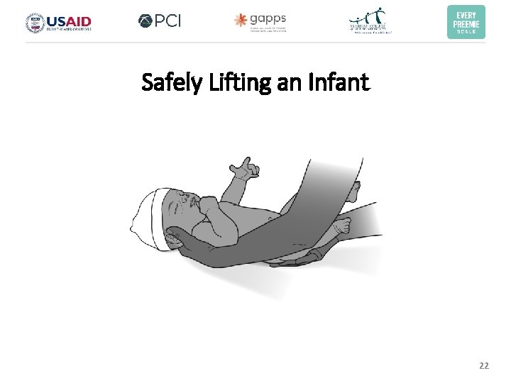 Safely Lifting an Infant 22 Safely Lifting an Infant 22