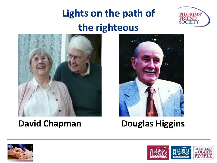 Lights on the path of the righteous David Chapman Douglas Higgins 