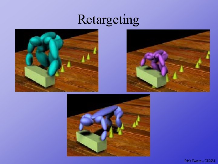 Retargeting Rick Parent - CIS 681 