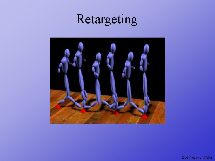 Retargeting Rick Parent - CIS 681 