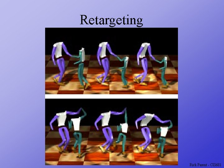 Retargeting Rick Parent - CIS 681 