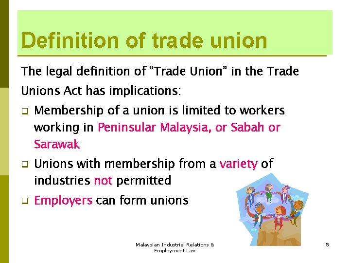 Malaysian Industrial Relations Employment Law Author Maimunah Aminuddin