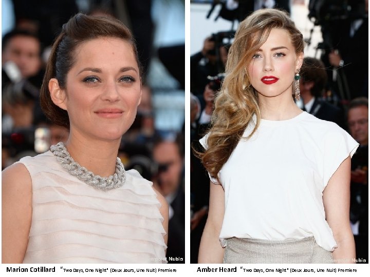 Marion Cotillard "Two Days, One Night" (Deux Jours, Une Nuit) Premiere Amber Heard "Two