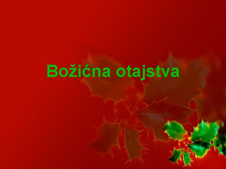 Božićna otajstva 