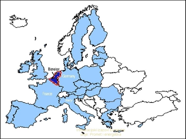 Informacijski izazovi Europske unije: Promet i energetika 