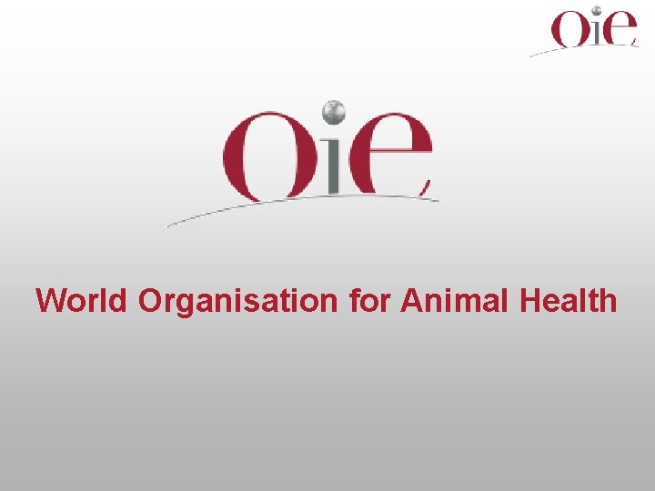 World Organisation for Animal Health 