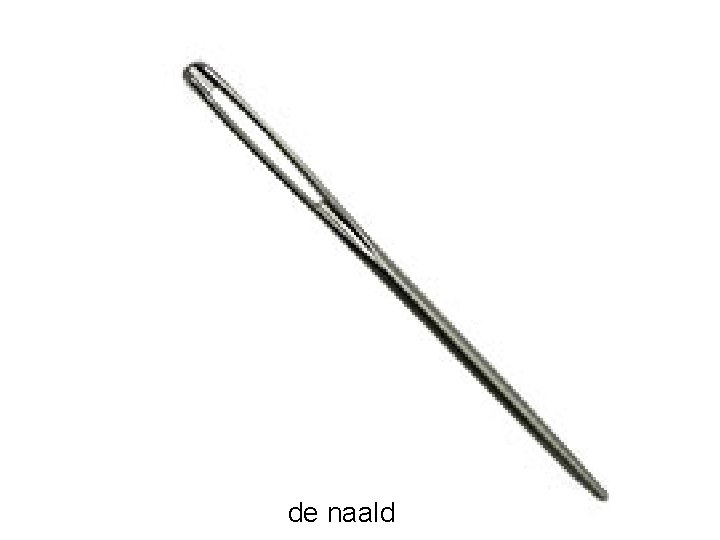 de naald 