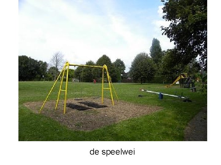 de speelwei 