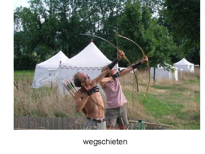 wegschieten 