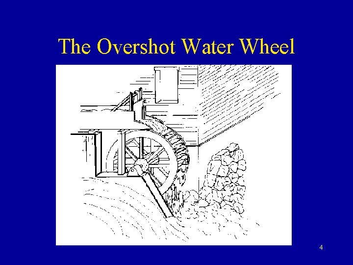 The Overshot Water Wheel 4 