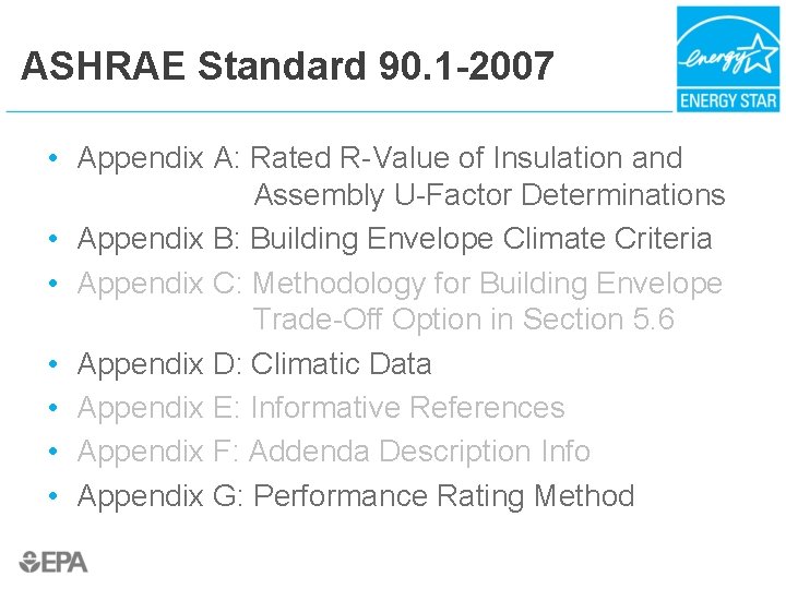 ASHRAE Standard 90. 1 -2007 • Appendix A: Rated R-Value of Insulation and Assembly
