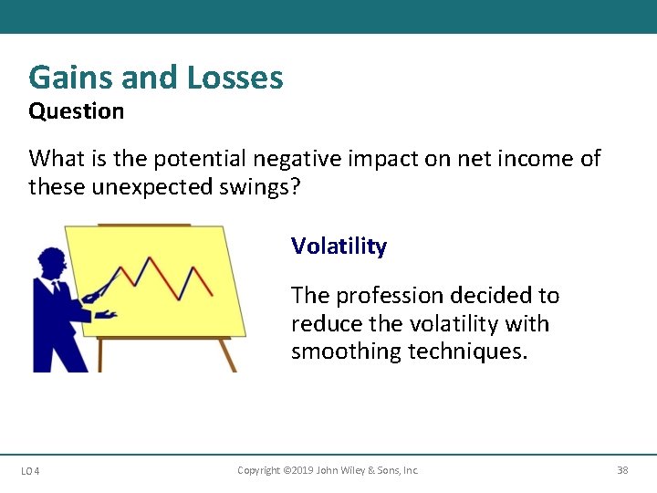 Gains and Losses Question What is the potential negative impact on net income of