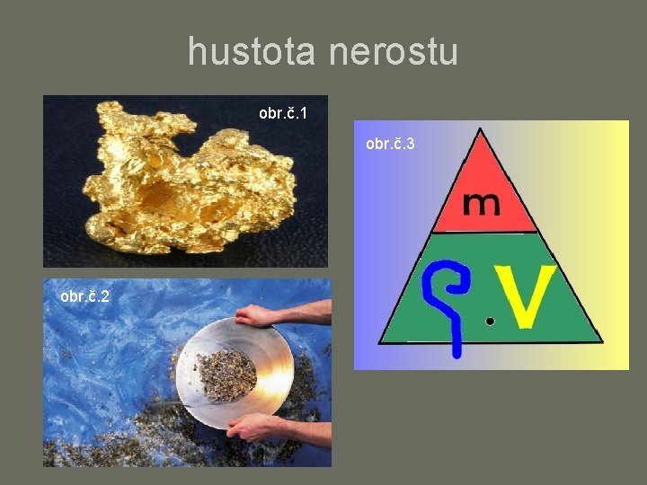 hustota nerostu obr. č. 1 obr. č. 3 obr. č. 2 