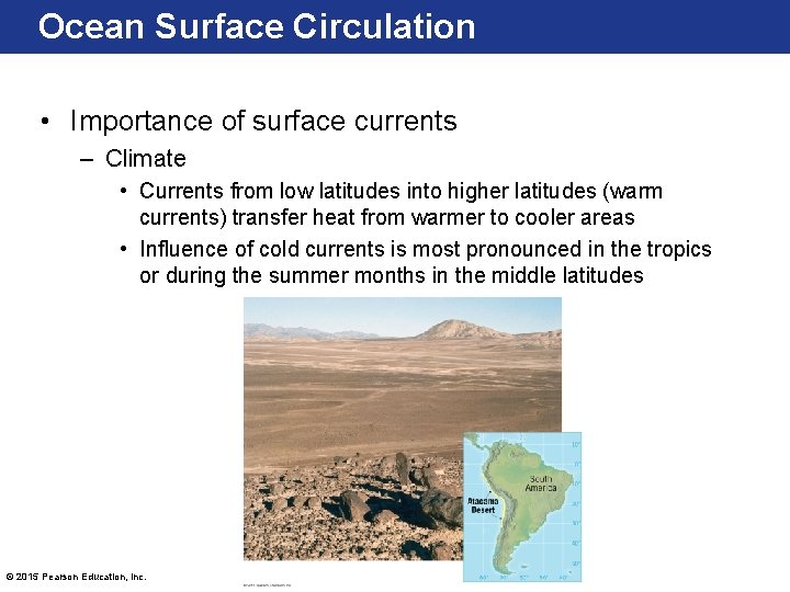 Ocean Surface Circulation • Importance of surface currents – Climate • Currents from low Ocean Surface Circulation • Importance of surface currents – Climate • Currents from low