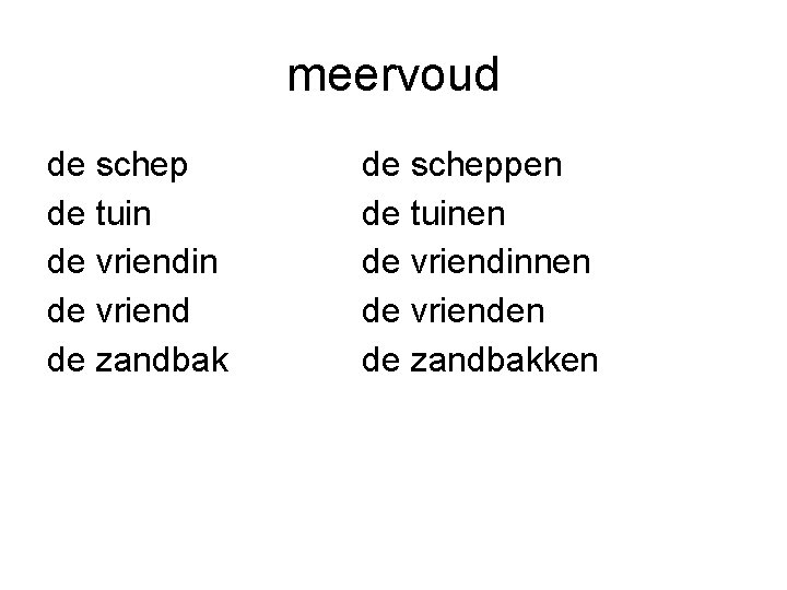 meervoud de schep de tuin de vriend de zandbak de scheppen de tuinen de