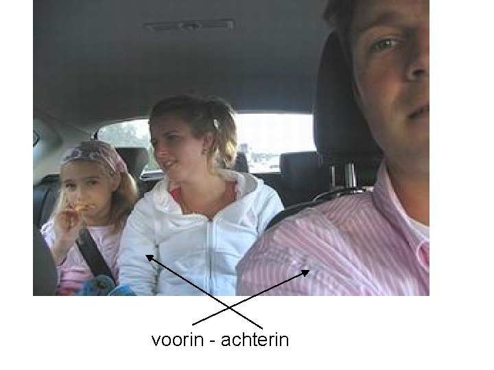 voorin - achterin 