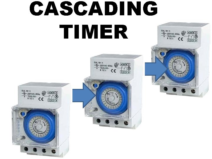 CASCADING TIMER CASCADING TIMER