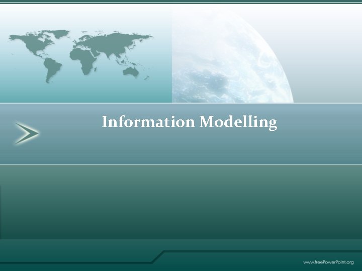 Information Modelling 