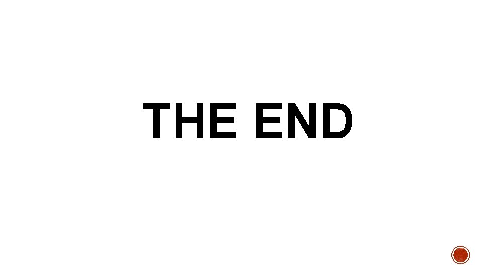 THE END 