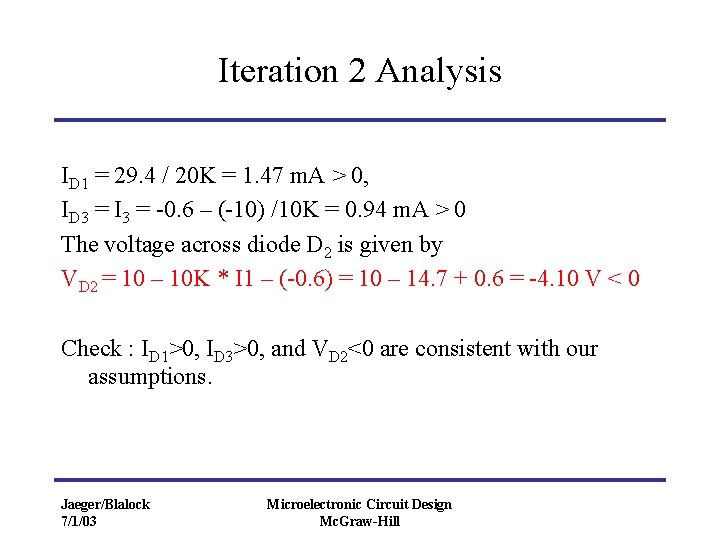 Iteration 2 Analysis ID 1 = 29. 4 / 20 K = 1. 47