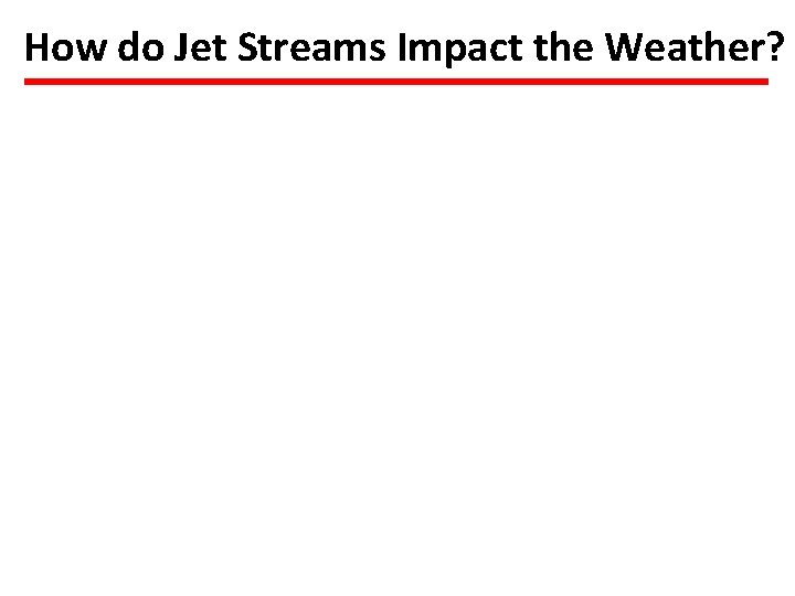 How do Jet Streams Impact the Weather? 