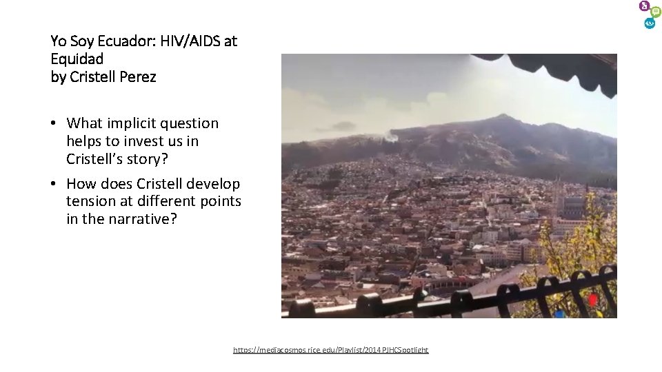 Yo Soy Ecuador: HIV/AIDS at Equidad by Cristell Perez • What implicit question helps Yo Soy Ecuador: HIV/AIDS at Equidad by Cristell Perez • What implicit question helps