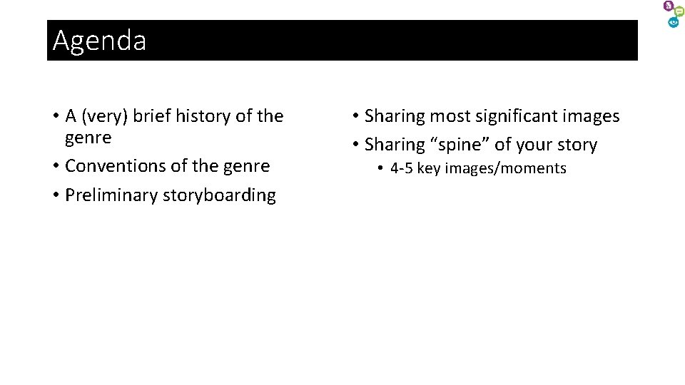 Click to edit Master title style Agenda • A (very) brief history of the Click to edit Master title style Agenda • A (very) brief history of the