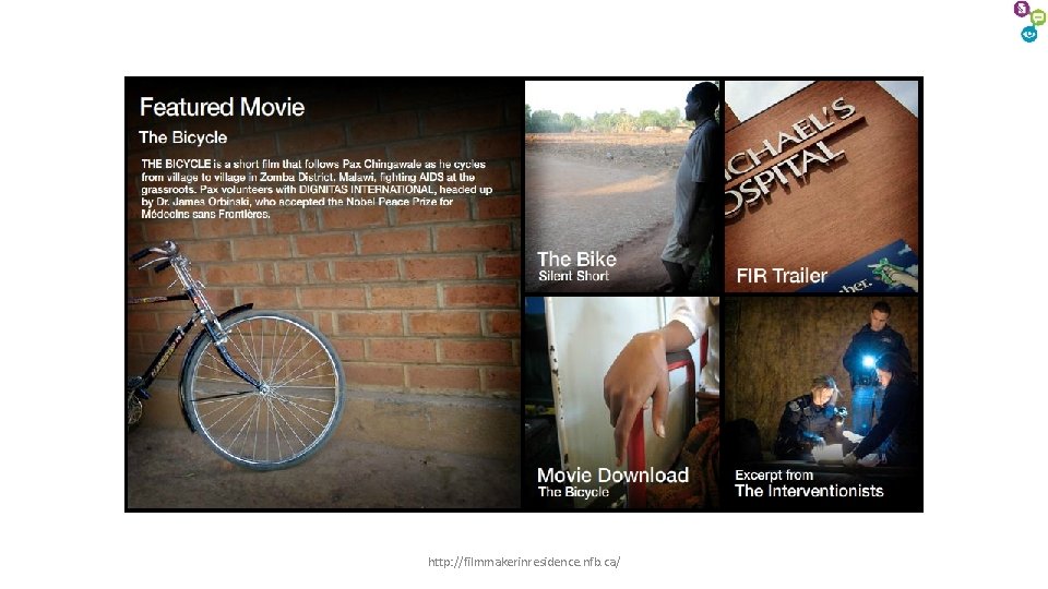 http: //filmmakerinresidence. nfb. ca/ http: //filmmakerinresidence. nfb. ca/