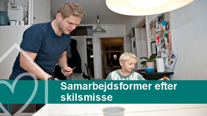 Samarbejdsformer efter skilsmisse 